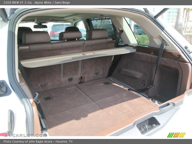 Alpine White / Sand Beige 2008 BMW X5 3.0si