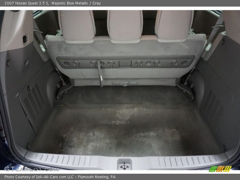 Majestic Blue Metallic / Gray 2007 Nissan Quest 3.5 S