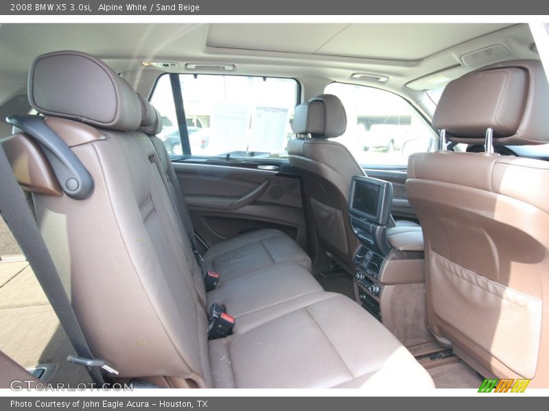 Alpine White / Sand Beige 2008 BMW X5 3.0si