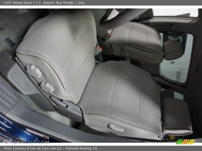 Majestic Blue Metallic / Gray 2007 Nissan Quest 3.5 S
