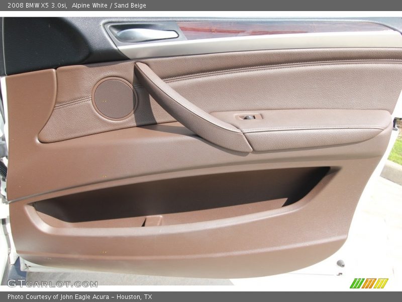 Alpine White / Sand Beige 2008 BMW X5 3.0si