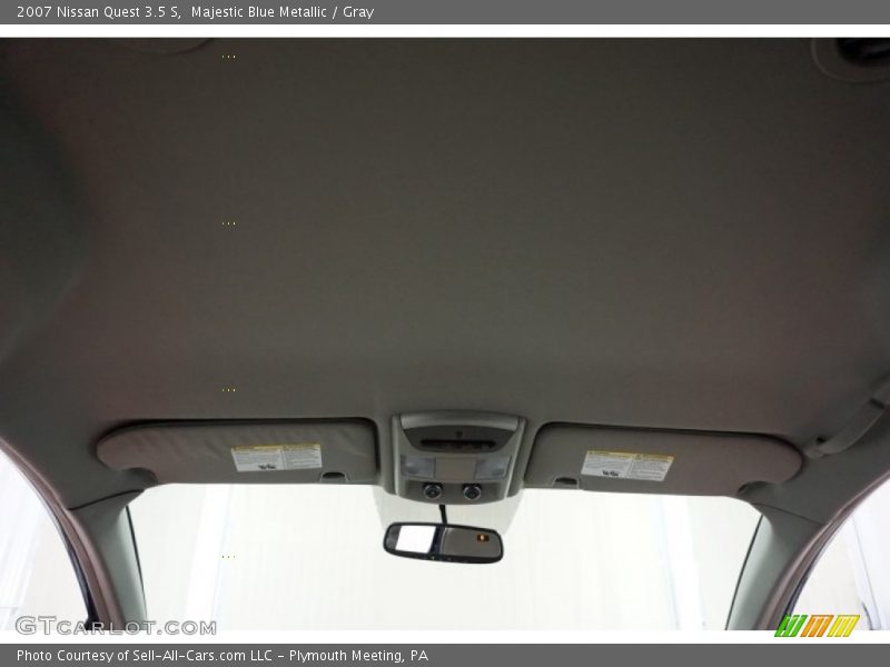 Majestic Blue Metallic / Gray 2007 Nissan Quest 3.5 S