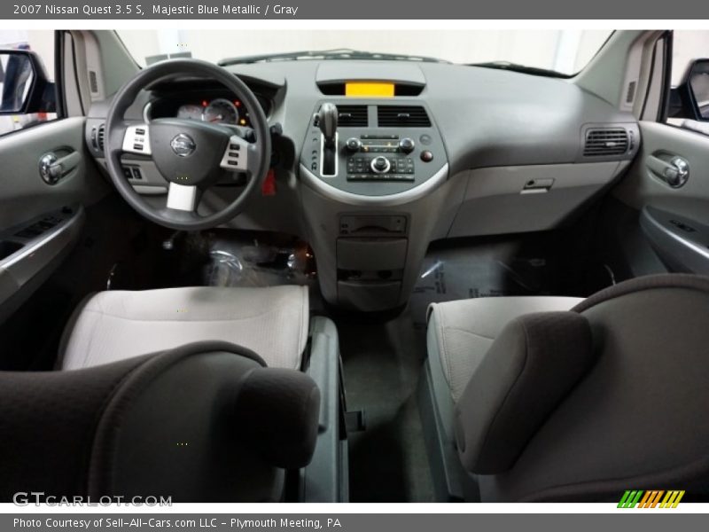 Majestic Blue Metallic / Gray 2007 Nissan Quest 3.5 S