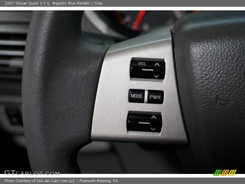 Majestic Blue Metallic / Gray 2007 Nissan Quest 3.5 S