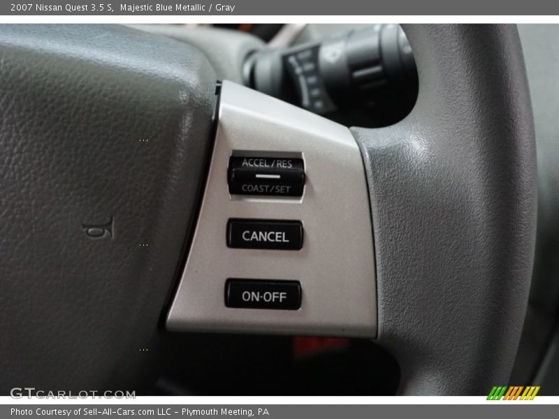 Majestic Blue Metallic / Gray 2007 Nissan Quest 3.5 S