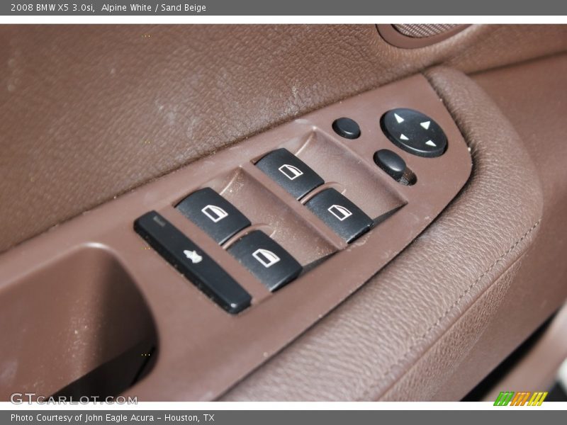 Alpine White / Sand Beige 2008 BMW X5 3.0si