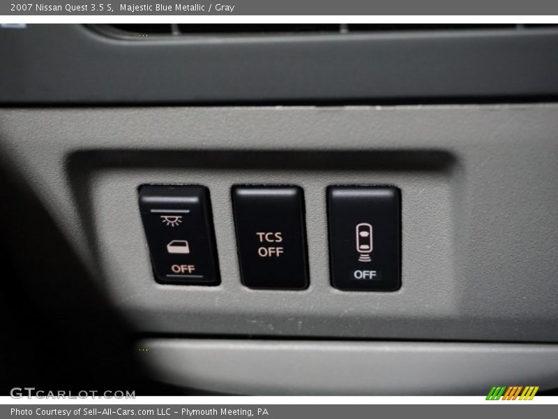 Majestic Blue Metallic / Gray 2007 Nissan Quest 3.5 S