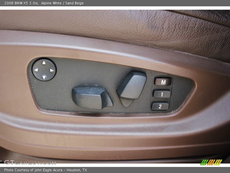 Alpine White / Sand Beige 2008 BMW X5 3.0si