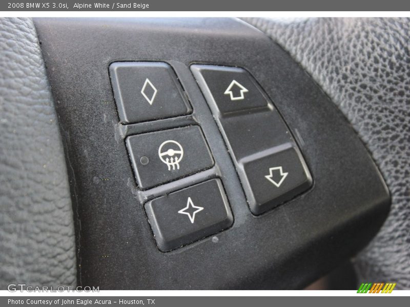 Alpine White / Sand Beige 2008 BMW X5 3.0si