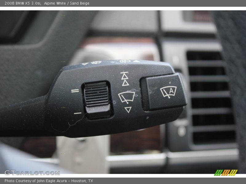 Alpine White / Sand Beige 2008 BMW X5 3.0si