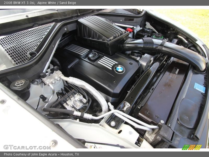 Alpine White / Sand Beige 2008 BMW X5 3.0si