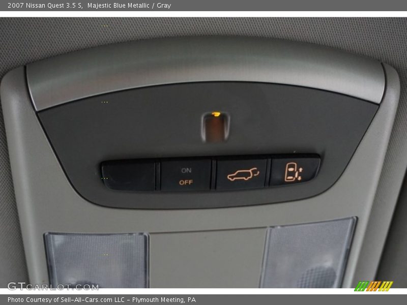 Majestic Blue Metallic / Gray 2007 Nissan Quest 3.5 S