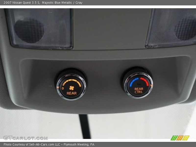Majestic Blue Metallic / Gray 2007 Nissan Quest 3.5 S