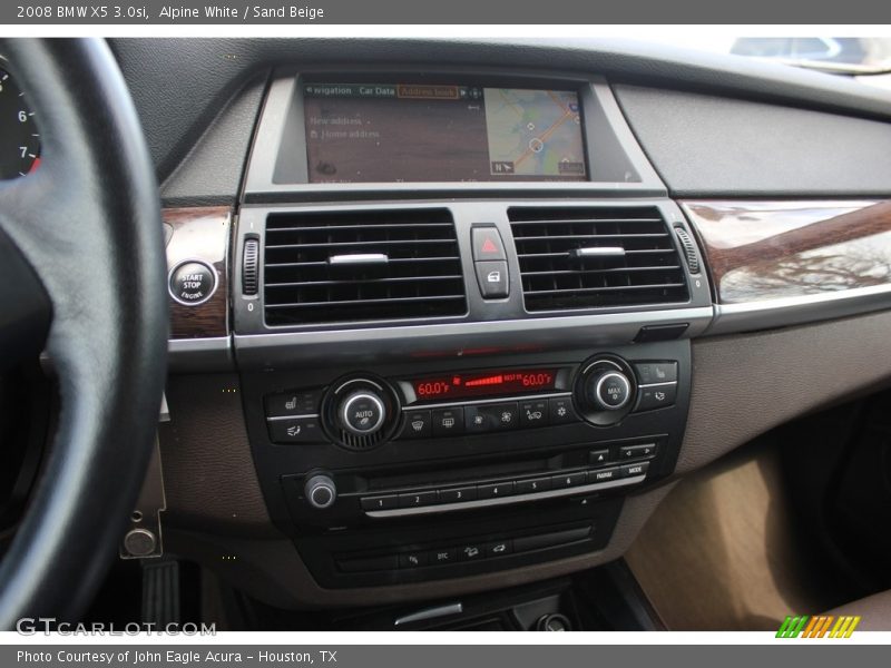 Alpine White / Sand Beige 2008 BMW X5 3.0si