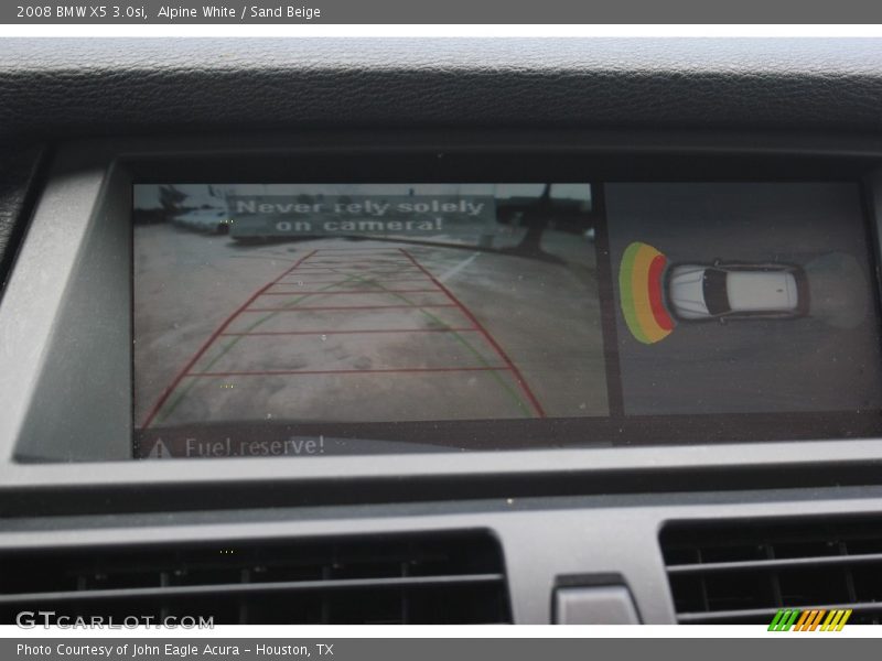 Alpine White / Sand Beige 2008 BMW X5 3.0si