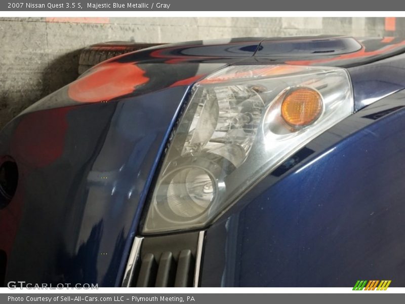 Majestic Blue Metallic / Gray 2007 Nissan Quest 3.5 S