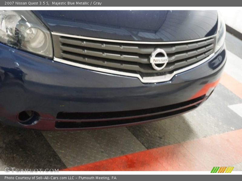 Majestic Blue Metallic / Gray 2007 Nissan Quest 3.5 S