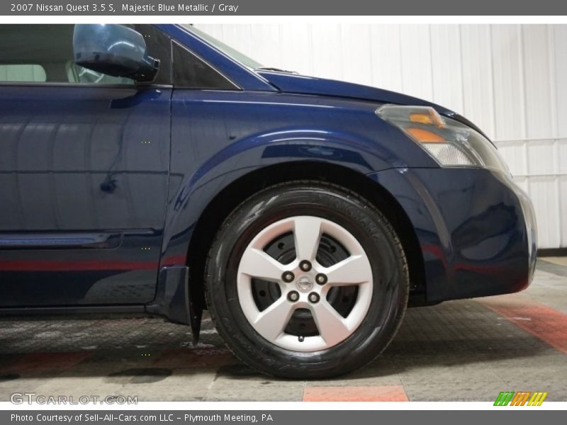 Majestic Blue Metallic / Gray 2007 Nissan Quest 3.5 S