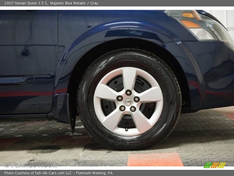 Majestic Blue Metallic / Gray 2007 Nissan Quest 3.5 S