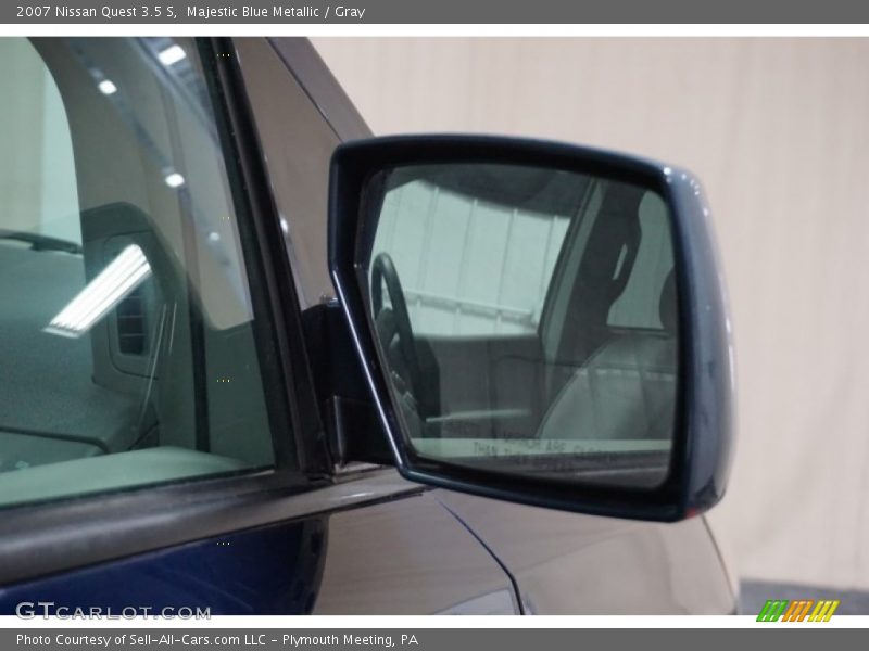 Majestic Blue Metallic / Gray 2007 Nissan Quest 3.5 S