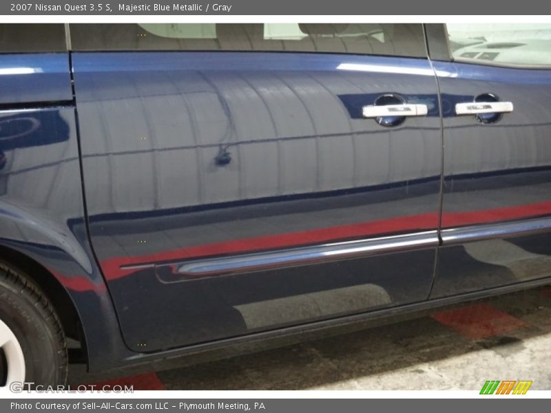 Majestic Blue Metallic / Gray 2007 Nissan Quest 3.5 S