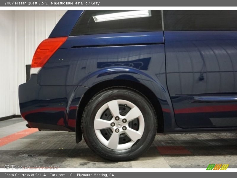 Majestic Blue Metallic / Gray 2007 Nissan Quest 3.5 S