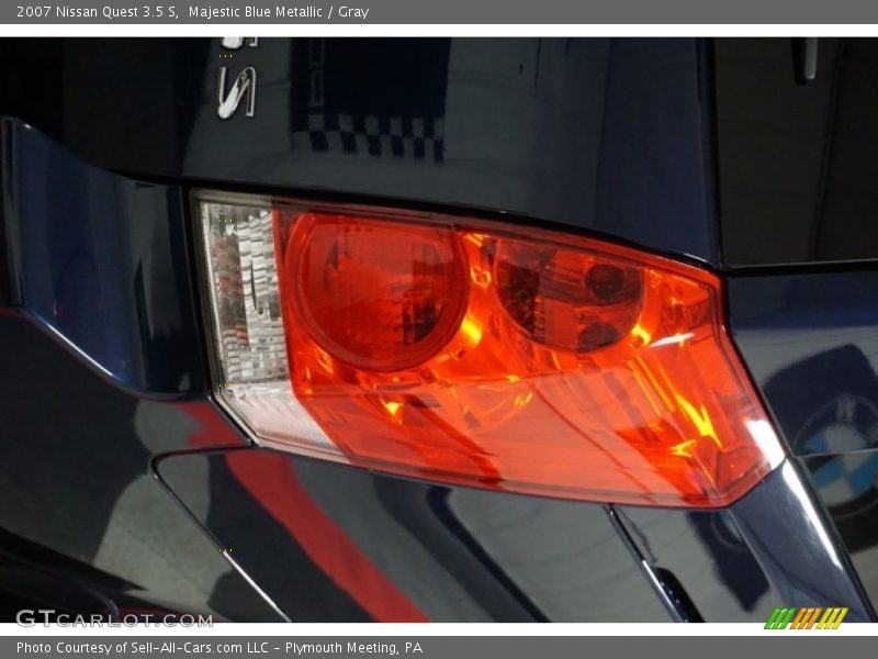 Majestic Blue Metallic / Gray 2007 Nissan Quest 3.5 S