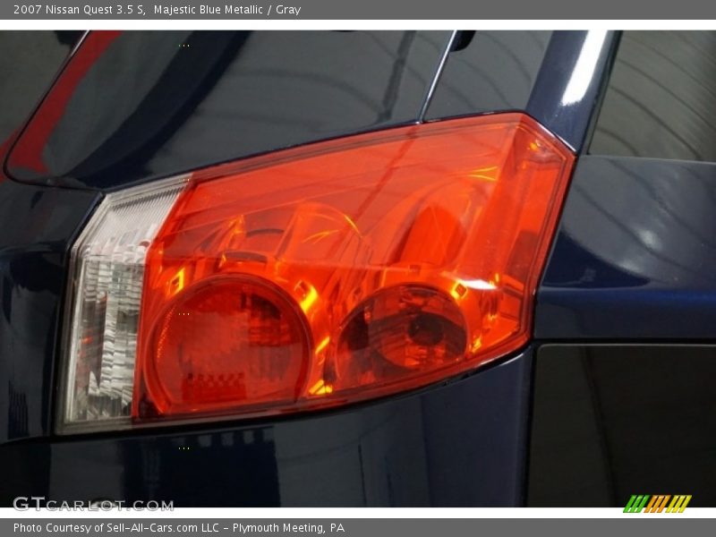 Majestic Blue Metallic / Gray 2007 Nissan Quest 3.5 S