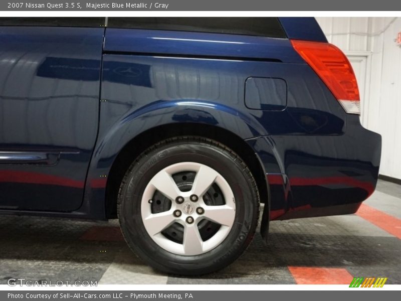Majestic Blue Metallic / Gray 2007 Nissan Quest 3.5 S