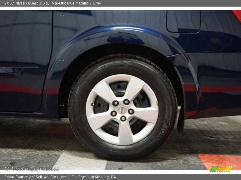 Majestic Blue Metallic / Gray 2007 Nissan Quest 3.5 S