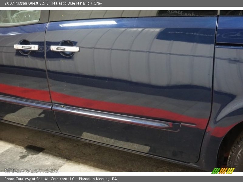 Majestic Blue Metallic / Gray 2007 Nissan Quest 3.5 S