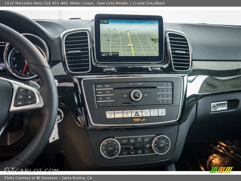 Controls of 2016 GLE 450 AMG 4Matic Coupe