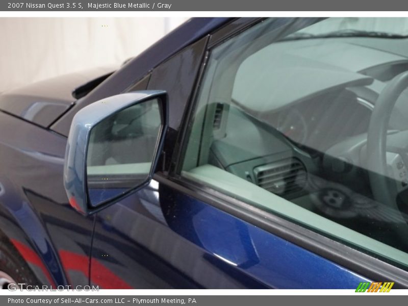 Majestic Blue Metallic / Gray 2007 Nissan Quest 3.5 S