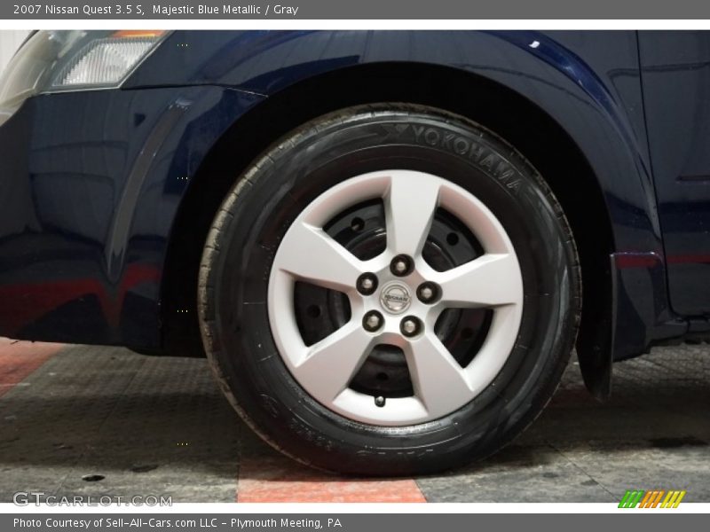 Majestic Blue Metallic / Gray 2007 Nissan Quest 3.5 S