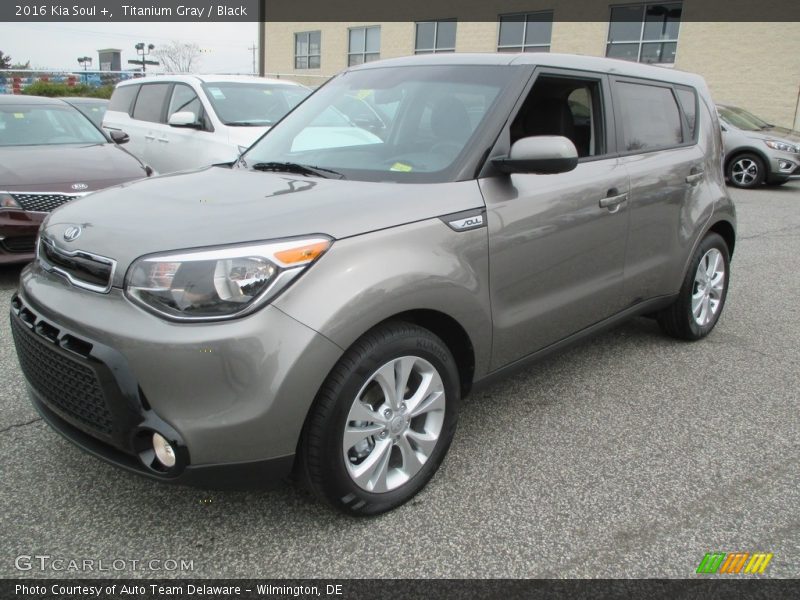 Titanium Gray / Black 2016 Kia Soul +