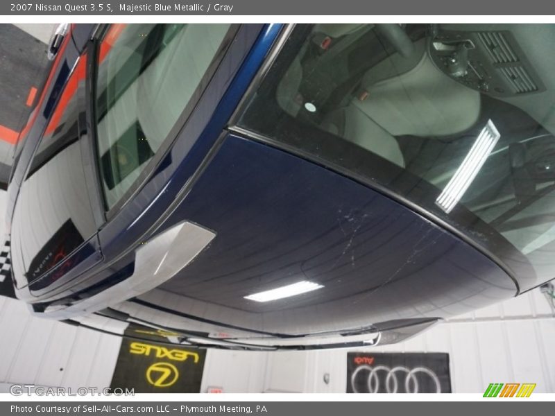 Majestic Blue Metallic / Gray 2007 Nissan Quest 3.5 S