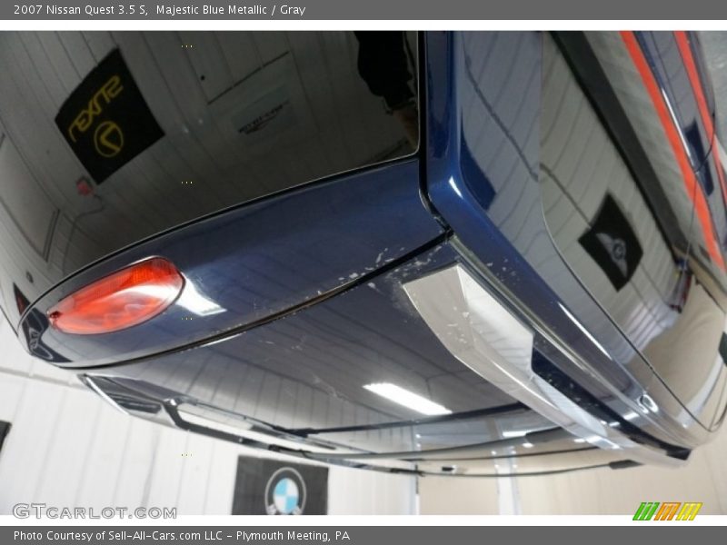 Majestic Blue Metallic / Gray 2007 Nissan Quest 3.5 S
