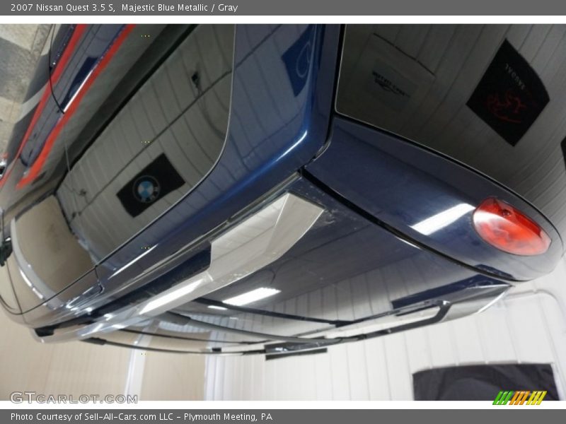 Majestic Blue Metallic / Gray 2007 Nissan Quest 3.5 S