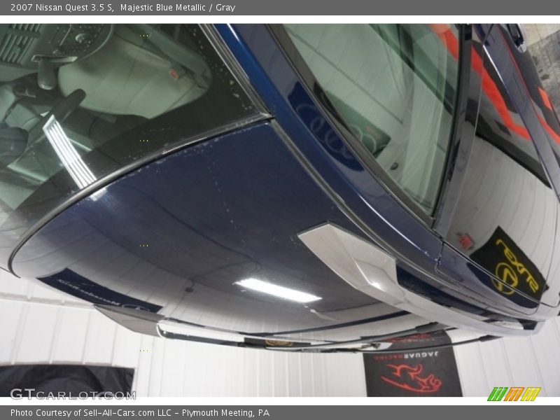 Majestic Blue Metallic / Gray 2007 Nissan Quest 3.5 S