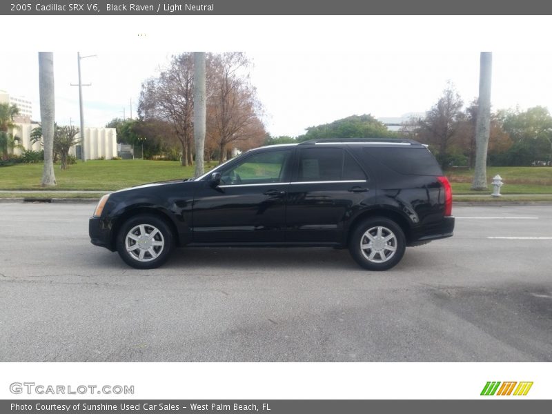 Black Raven / Light Neutral 2005 Cadillac SRX V6