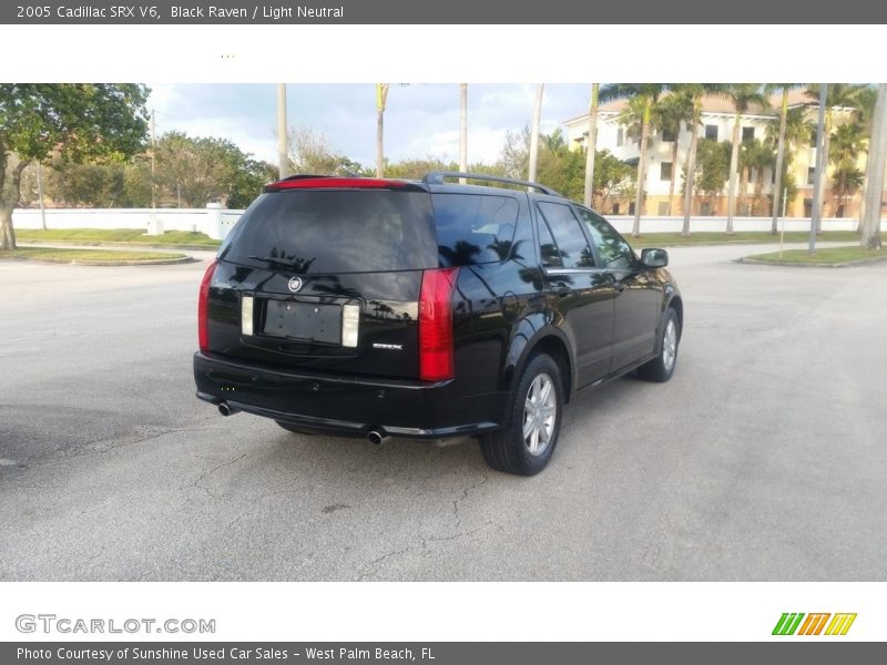 Black Raven / Light Neutral 2005 Cadillac SRX V6