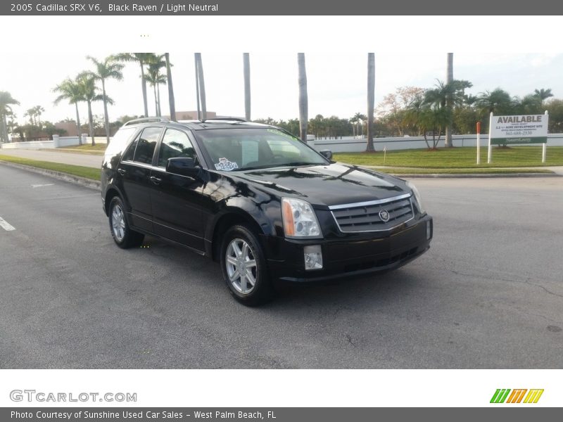 Black Raven / Light Neutral 2005 Cadillac SRX V6