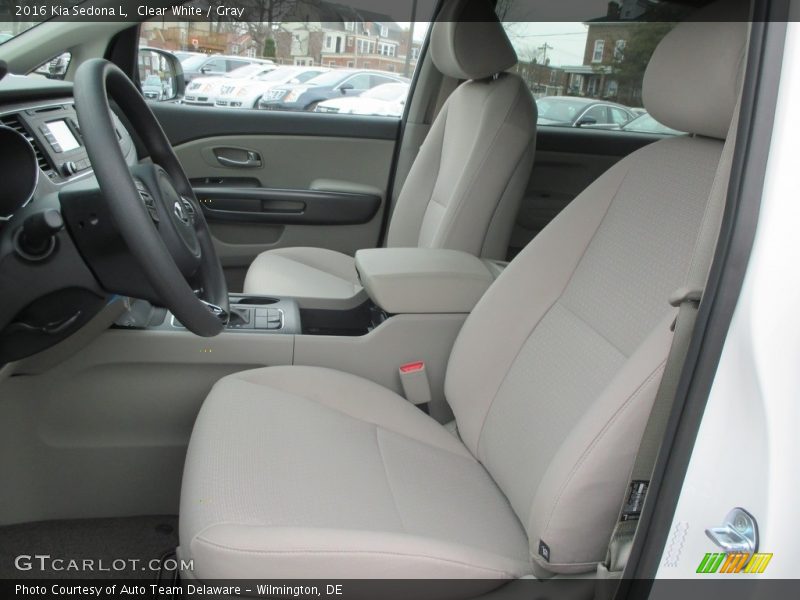 Front Seat of 2016 Sedona L