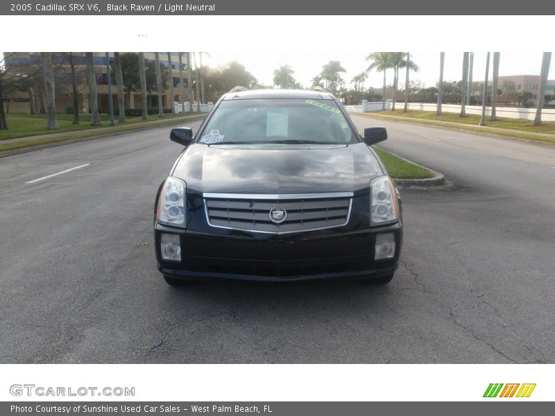 Black Raven / Light Neutral 2005 Cadillac SRX V6