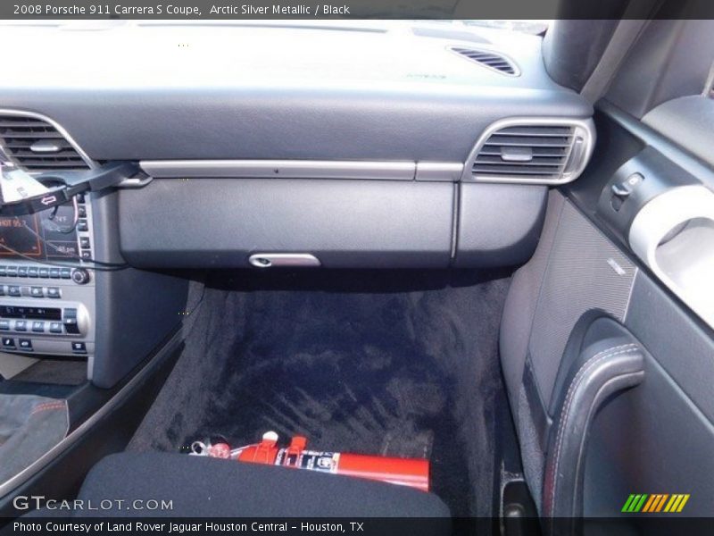 Arctic Silver Metallic / Black 2008 Porsche 911 Carrera S Coupe