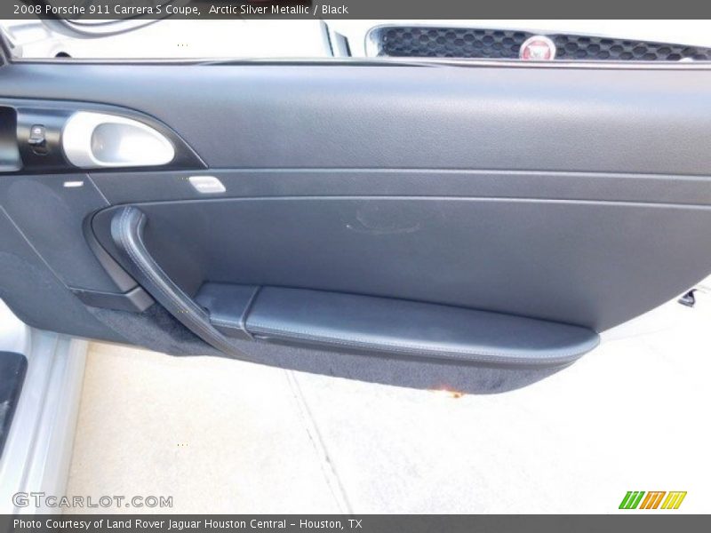 Arctic Silver Metallic / Black 2008 Porsche 911 Carrera S Coupe