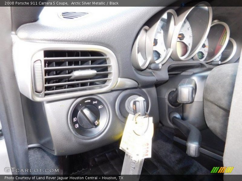 Arctic Silver Metallic / Black 2008 Porsche 911 Carrera S Coupe