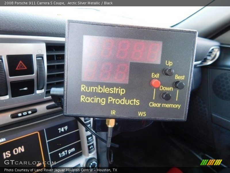 Arctic Silver Metallic / Black 2008 Porsche 911 Carrera S Coupe