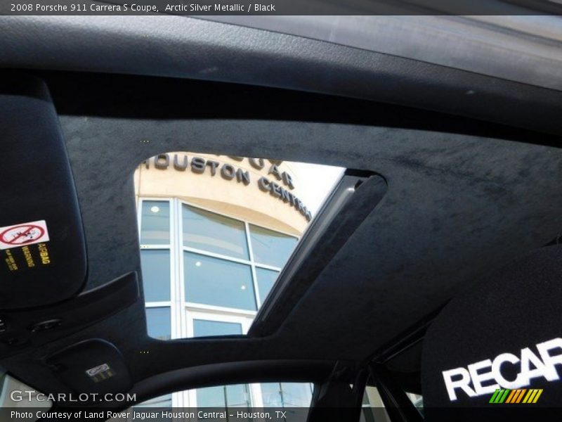 Arctic Silver Metallic / Black 2008 Porsche 911 Carrera S Coupe