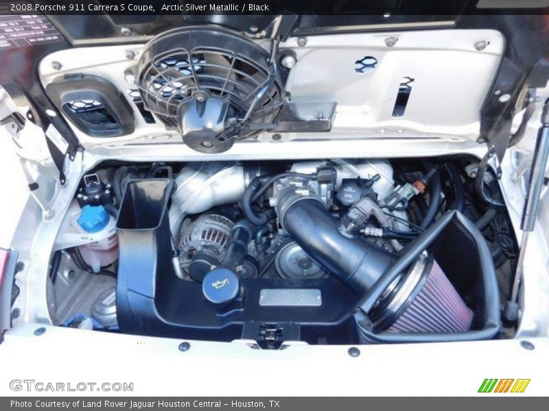 Arctic Silver Metallic / Black 2008 Porsche 911 Carrera S Coupe